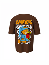 Sleepy Garfield Oversized T-Shirts
